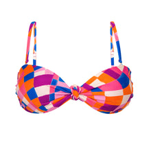 Load image into Gallery viewer, Product Front: Rio De Sol Haut Top Funny Bandeau-Joy