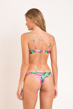 Load image into Gallery viewer, Model Back: Rio De Sol Haut Top Parrots Bandeau-Crispy