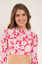 Load image into Gallery viewer, Gallery: Rio De Sol Haut Top Pua-Hibiscus Reef