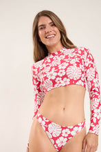 Load image into Gallery viewer, Image 07: Rio De Sol Haut Top Pua-Hibiscus Reef