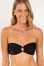 Load image into Gallery viewer, Gallery: Rio De Sol Haut Top Shimmer-Black Mavi