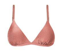 Load image into Gallery viewer, Product Front: Rio De Sol Haut Top Shimmer-Copper Tri-Fixo