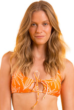 Load image into Gallery viewer, Gallery: Rio De Sol Haut Top Trail-Orange Tank-Tie