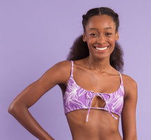 Load image into Gallery viewer, Image 13: Rio De Sol Haut Top Trail-Purple Tank-Tie