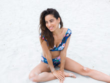 Load image into Gallery viewer, Image 08: Saha Haut Top Aurora Floral Night