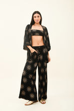 Load image into Gallery viewer, Image 05: Uv Line Vêtement De Plage Kimono Shine-Preto Upf50+