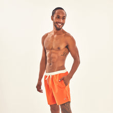 Load image into Gallery viewer, Image 03: Uv Line Bermuda / Short Pour Homme Shorts Boxer Orange Upf50+