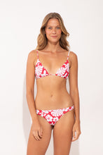 Load image into Gallery viewer, Model Front: Wednesday In Hawaii By Rio De Sol Bas Bottom Pua-Hibiscus Leblon