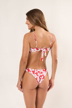 Load image into Gallery viewer, Model Back: Wednesday In Hawaii By Rio De Sol Haut Top Pua-Hibiscus Coral
