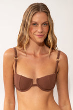 Load image into Gallery viewer, Gallery: Rio De Sol Haut Top Sand-Cappuccino Juliette-Aya
