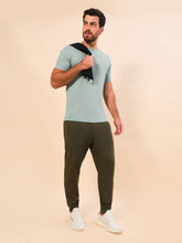 Load image into Gallery viewer, Image 04: Uv Line T-Shirt Pour Homme T-Shirt New Fit Masc Verde Agua Upf50+
