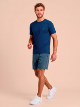 Load image into Gallery viewer, Image 02: Uv Line T-Shirt Pour Homme T-Shirt Uvpro Masc Cobalt Upf50+
