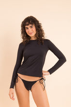Load image into Gallery viewer, Image 08: Rio De Sol Haut Nero Rash-Guard
