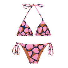 Load image into Gallery viewer, Product Front: Rio De Sol Ensemble Set Amore-Pink Tri-Inv Lacinho
