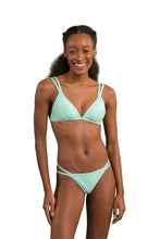 Load image into Gallery viewer, Model Front: Rio De Sol Bas Bottom Malibu-Menta Mini-Duo
