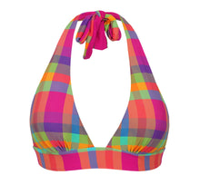 Load image into Gallery viewer, Product Front: Rio De Sol Haut Top Tulip-Garden Halter-Cos
