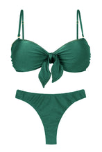 Load image into Gallery viewer, Product Front: Rio De Sol Ensemble Set Palace Bandeau-No Nice-Fio
