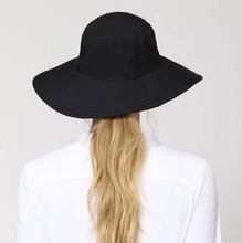 Load image into Gallery viewer, Image 05: Uv Line Chapeau Souple/Capeline Hat Lyon Nac L Fem Black Upf50+
