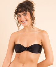 Load image into Gallery viewer, Image 08: Rio De Sol Haut Top Shimmer-Black Bandeau-Joy
