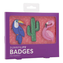 Load image into Gallery viewer, Image 06: Sunnylife Games/Activities Badges Tropical
