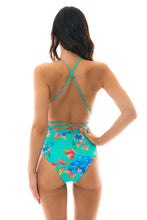 Load image into Gallery viewer, Model Back: Rio De Sol Une Pièce Acqua Flora New Vegas
