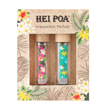 Load image into Gallery viewer, Product Front: Hei Poa Coffrets Cadeaux Et Kits Hei Poa Aquatic &amp; Idyllic Edt Duo Box
