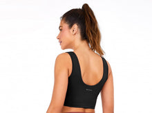 Load image into Gallery viewer, Model Back: Alto Giro Fitness Haut Top Bodytex Ii Com Laser Preto
