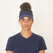Load image into Gallery viewer, Image 06: Uv Line Visière Visor Athletic Dry Fem Navy Blue Upf50+
