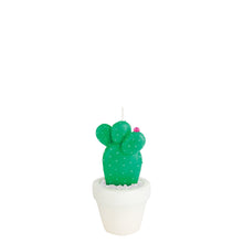 Load image into Gallery viewer, Product Front: Sunnylife Bougies Round Cactus Candle Small
