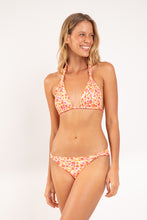 Load image into Gallery viewer, Model Front: Rio De Sol Ensemble Set Ditsy-Butter Mel
