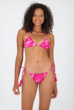 Load image into Gallery viewer, Model Front: Rio De Sol Ensemble Set Pink-Palms Frufru
