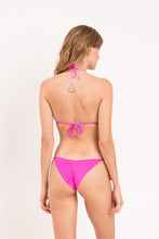 Load image into Gallery viewer, Model Back: Rio De Sol Bas Bottom Malibu-Rosa Cheeky-Tie
