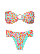 Load image into Gallery viewer, Product Front: Rio De Sol Ensemble Set Ditsy-Sky Mavi Baobi
