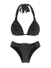 Load image into Gallery viewer, Product Front: Rio De Sol Ensemble Set Linea-Black Mel
