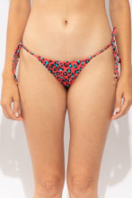 Load image into Gallery viewer, Gallery: Rio De Sol Bas Bottom Coral-Feline Cheeky-Tie
