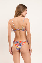 Load image into Gallery viewer, Model Back: Rio De Sol Haut Top Garden-Flower Bandeau-Joy
