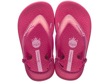Load image into Gallery viewer, Model Front: Ipanema Sandales Ipanema Anatomica Soft Baby Rosa Escuro Rosa
