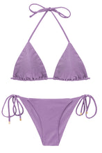 Load image into Gallery viewer, Product Front: Rio De Sol Ensemble Set Shimmer-Harmonia Tri-Inv Cheeky-Tie
