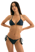 Load image into Gallery viewer, Model Front: Rio De Sol Ensemble Set Shimmer-Shark Frufru
