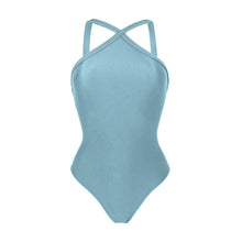 Load image into Gallery viewer, Product Front: Rio De Sol Une Pièce Mirante High-Neck
