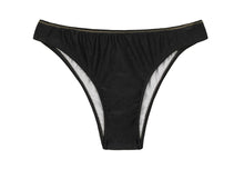 Load image into Gallery viewer, Product Front: Rio De Sol Bas Bottom Shimmer-Black Essential
