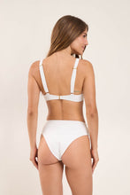 Load image into Gallery viewer, Model Back: Rio De Sol Haut Top Sand-White Chantal

