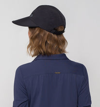 Load image into Gallery viewer, Model Back: Uv Line Casquette Visor Capri Colors Nac Fem Black Upf50+
