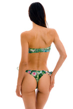 Load image into Gallery viewer, Model Back: Rio De Sol Ensemble Set Amazonia Bandeau-Reto Fio-Tie
