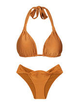 Load image into Gallery viewer, Product Front: Rio De Sol Ensemble Set Shimmer-Nocciola Mel
