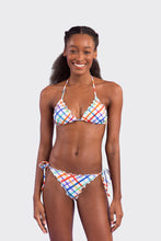 Load image into Gallery viewer, Model Front: Rio De Sol Bas Bottom Square Frufru-Comfy
