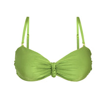 Load image into Gallery viewer, Product Front: Rio De Sol Haut Top Shimmer-Botanica Bandeau-Crispy
