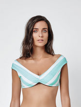 Load image into Gallery viewer, Image 02: Saha Haut Soutien Marinho Menta
