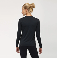 Load image into Gallery viewer, Model Back: Uv Line T-Shirt Uvpro Br Ml Preto Fem
