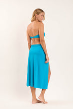 Load image into Gallery viewer, Model Back: Rio De Sol Jupe De Page Fluity-Navega Long Skirt Knot
